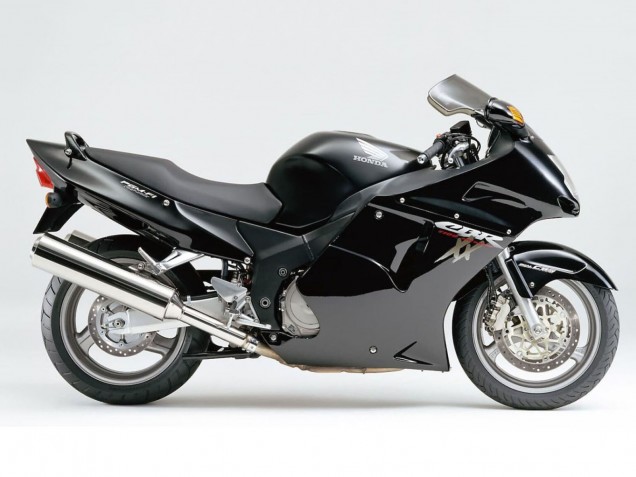 1996-2007 Honda CBR1100XX Blackbird Abs Motorcycle Fairings - Glossy Black