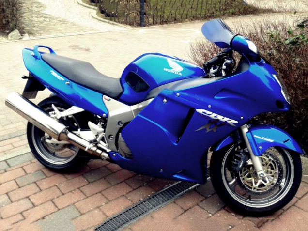 1996-2007 Honda CBR1100XX Blackbird Abs Motorcycle Fairings - Blue
