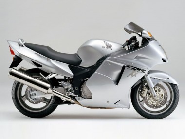 Cheap 1996-2007 Honda CBR1100XX Blackbird Motorcycle Fairings - Silver Grey