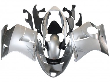 Cheap 1996-2007 Honda CBR1100XX Blackbird Motorcycle Fairings - Silver Grey