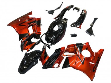 Cheap 1991-1994 Honda CBR600 F2 Motorcycle Fairings - Orange Glossy Black