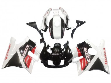 Cheap 1991-1994 Honda CBR600 F2 Motorcycle Fairings - White Red Glossy Black