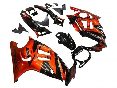 Cheap 1995-1996 Honda CBR600 F3 Motorcycle Fairings - Orange Glossy Black
