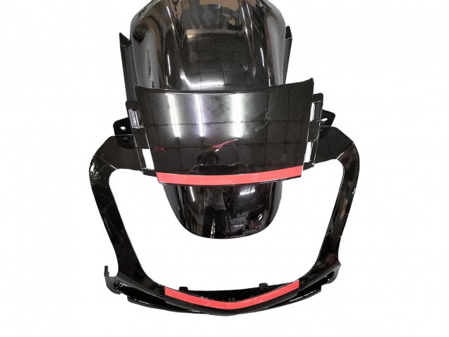 1997-1998 Honda CBR600 F3 Motorcycle Fairing Kits - Red Glossy Black