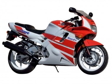 Cheap 1997-1998 Honda CBR600 F3 Motorcycle Fairings - White Red