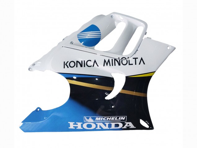 1997-1998 Honda CBR600 F3 Motorcycle Fairings - White Blue Glossy Black
