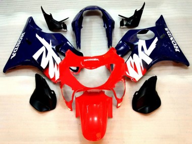 Cheap 1999-2000 Honda CBR600 F4 Motorcycle Fairings - Red Dark Blue Purple