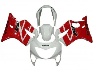 Cheap 1999-2000 Honda CBR600 F4 Motorcycle Fairings - White Red