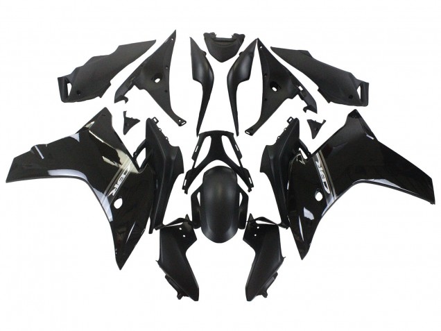 2011-2013 Honda CBR600F Motorcycle Fairings - Glossy Black