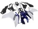 2011-2013 Honda CBR600F Motorcycle Fairings - White Blue