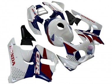 Cheap 1992-1993 Honda CBR900RR 893 Motorcycle Fairings - White Red Dark Blue