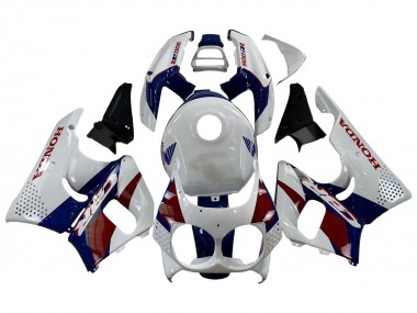Cheap 1992-1993 Honda CBR900RR 893 Motorcycle Fairings - White Red Dark Blue