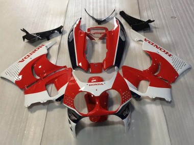 Cheap 1992-1993 Honda CBR900RR 893 Motorcycle Fairings - White Red Glossy Black