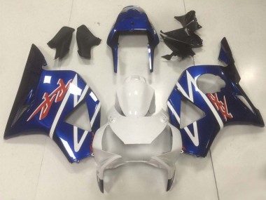 Cheap 1994-1995 Honda CBR900RR 893 Motorcycle Fairings - White Blue Glossy Black