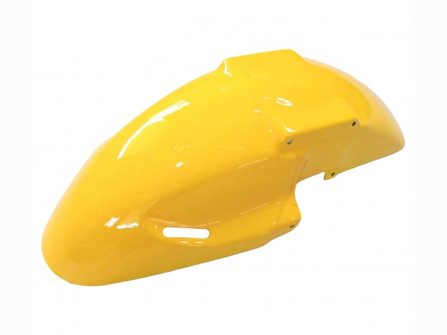 1998-1999 Honda CBR900RR 919 Motorcycle Fairings - White Yellow Glossy Black