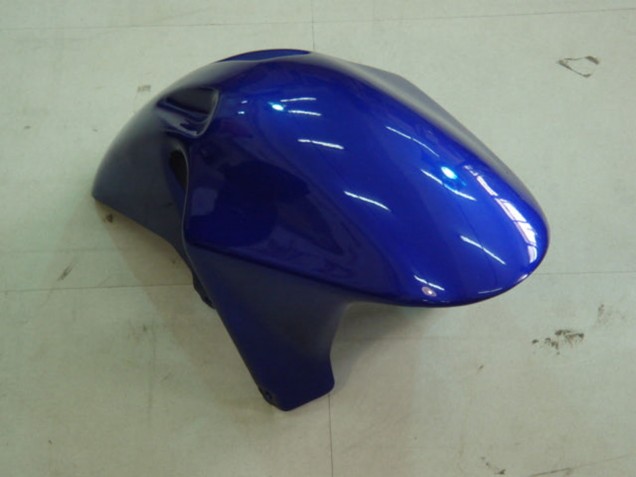 2002-2003 Honda CBR900RR 954 Motorcycle Fairings - Blue Yellow Glossy Black Telefumica MoviStar Castrol
