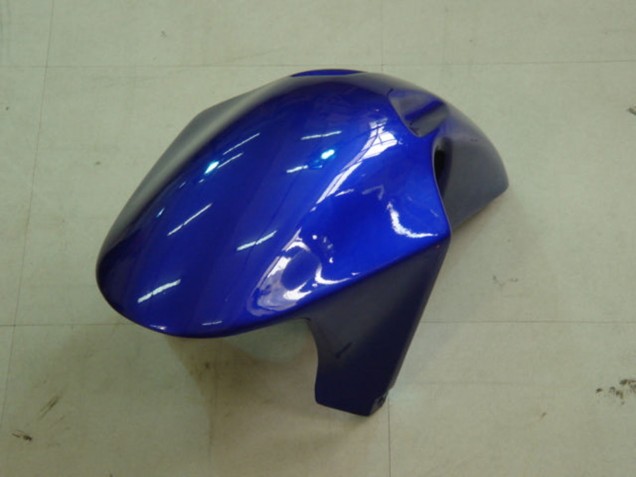 2002-2003 Honda CBR900RR 954 Motorcycle Fairings - Blue Yellow Glossy Black Telefumica MoviStar Castrol
