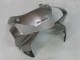 2002-2003 Honda CBR900RR 954 Motorcycle Fairings - Silver Glossy Black