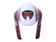 2007-2014 Ducati 848/1098/1198 Motorcycle Fairings - White Red Glossy Black Valsir Xerox