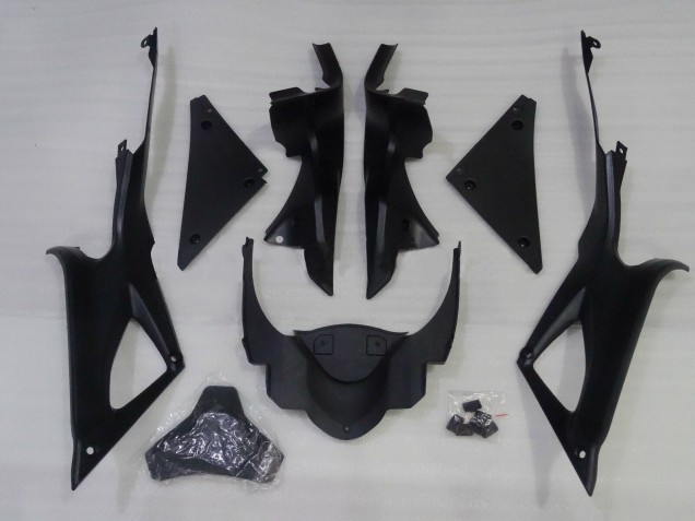 2007-2014 Ducati 848 Motorcycle Fairings - White Matte Black