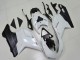 2007-2014 Ducati 848 Motorcycle Fairings - White Matte Black