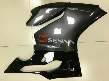 Cheap 2011-2014 Ducati Panigale 1199 Motorcycle Fairings - Glossy Black
