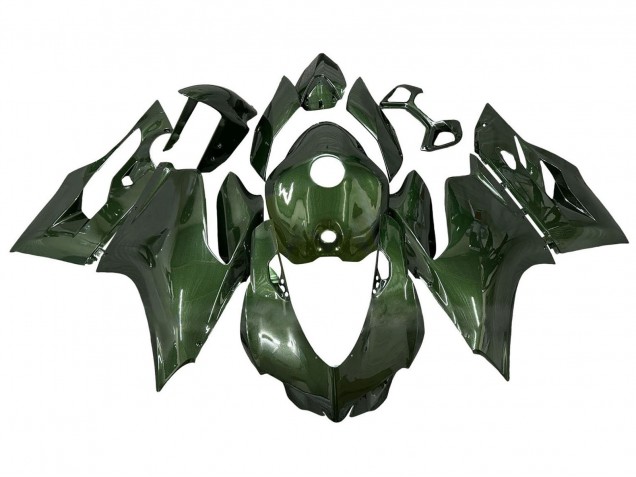 2011-2014 Ducati Panigale 899/1199 Motorcycle Fairings - Glossy Dark Green