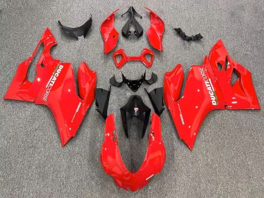 Cheap 2011-2014 Ducati 1199 Bike Fairings - Red
