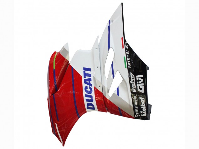 2011-2014 Ducati Panigale 899/1199 Motorcycle Fairings - White Red Green Blue Glossy Black Flex-Box