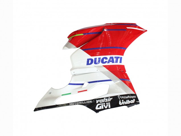2011-2014 Ducati Panigale 899/1199 Motorcycle Fairings - White Red Green Blue Glossy Black Flex-Box