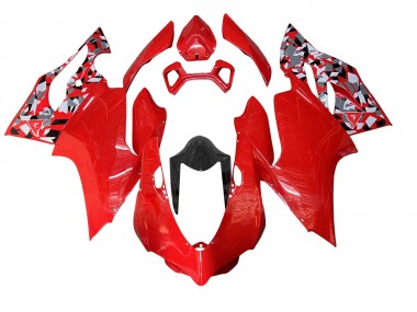 Cheap 2011-2014 Ducati Panigale 899/1199 Motorcycle Fairing - Red Grey Black