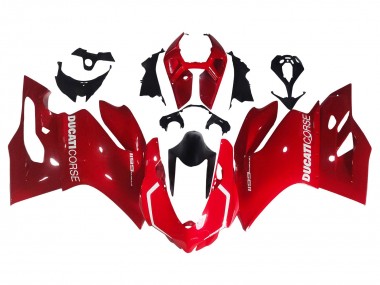 Cheap 2011-2014 Ducati 1199 Motorcycle Fairing - Red