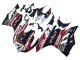 2011-2014 Ducati Panigale 899/1199 Motorcycle Fairings - White Red Glossy Black Aruba.it 7