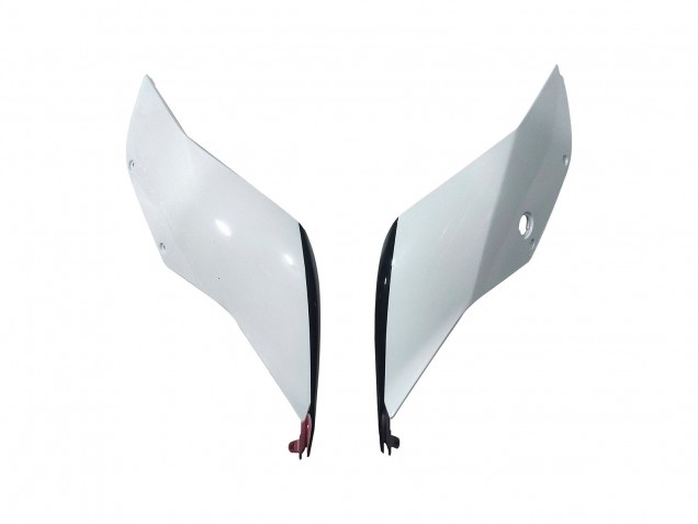 2011-2014 Ducati Panigale 899/1199 Motorcycle Fairings - White Red Glossy Black Aruba.it 7