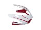 2011-2014 Ducati 1199 Motorcycle Fairings - White Red Glossy Black