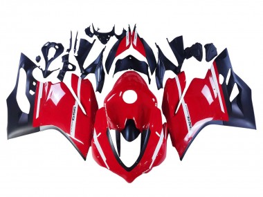 Cheap 2015-2020 Ducati 959 Motorcycle Fairings - Red Matte Black