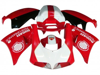 Cheap 2015-2020 Ducati 959/1299 Motorcycle Fairings - White Red Glossy Black Performance