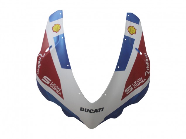 2015-2020 Ducati 1299 Motorcycle Fairings - White Red Blue Matte Black Unibat Flex-Box