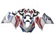 2015-2020 Ducati 1299 Motorcycle Fairings - White Red Blue Matte Black Unibat Flex-Box