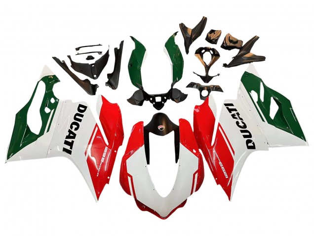 2015-2020 Ducati 1299 Motorcycle Fairings - White Red Green Matte Black