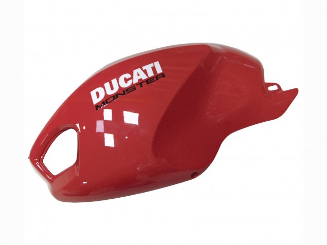 2008-2012 Ducati Monster 696 796 1100 1100S Motorcycle Fairings - Red White