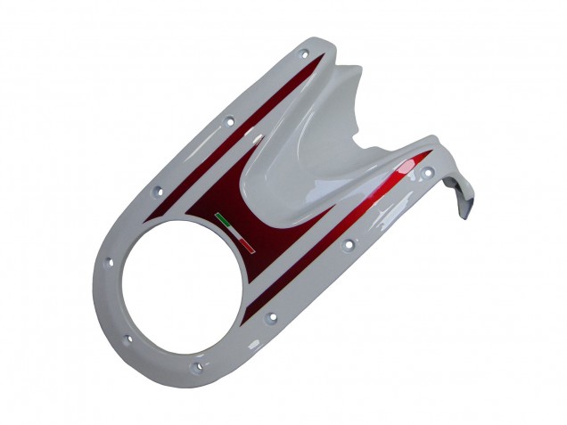 2008-2012 Ducati Monster 696 796 1100 1100S Motorcycle Fairings - White Red Glossy Black