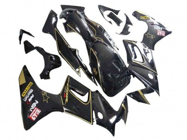 2002-2006 Honda CBR125R Motorcycle Fairings - Glossy Black Gold