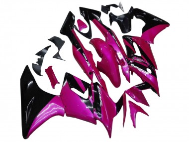 Cheap 2002-2006 Honda CBR125R Motorcycle Fairings - Pink Glossy Black