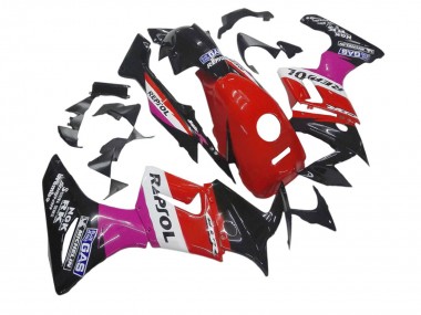 Cheap 2002-2006 Honda CBR125R Motorcycle Fairings - Pink White Red Glossy Black Repsol Michelin