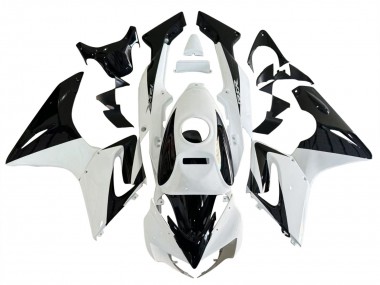 Cheap 2002-2006 Honda CBR125R Motorcycle Fairings - White Glossy Black