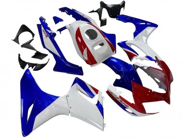 Cheap 2002-2006 Honda CBR125R Motorcycle Fairings - White Blue Red