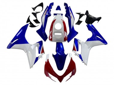 Cheap 2002-2006 Honda CBR125R Motorcycle Fairings - White Blue Red