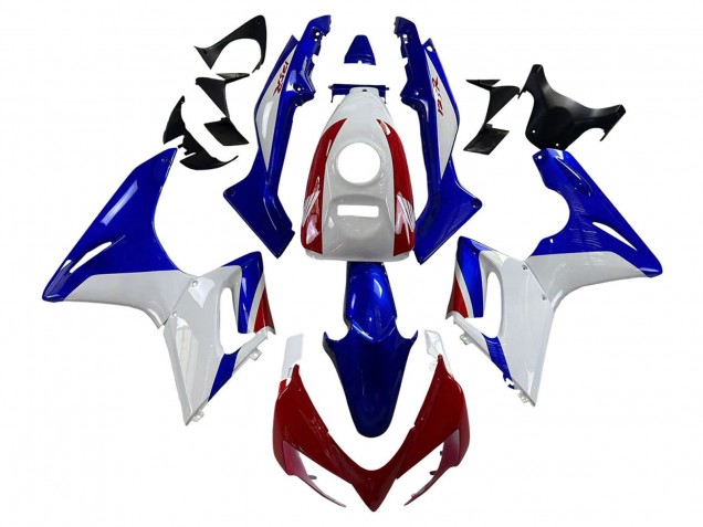 2002-2006 Honda CBR125R Motorcycle Fairings - White Blue Red