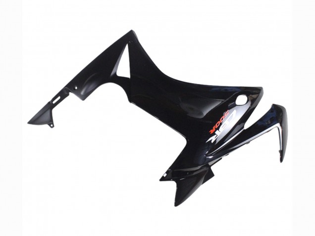 2013-2015 Honda CBR500R Motorcycle Fairings - Glossy Black Matte Black